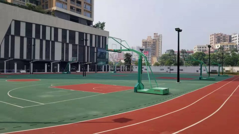 硅PU篮球场 硅PU篮球场
