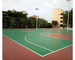 学校丙烯酸篮球场