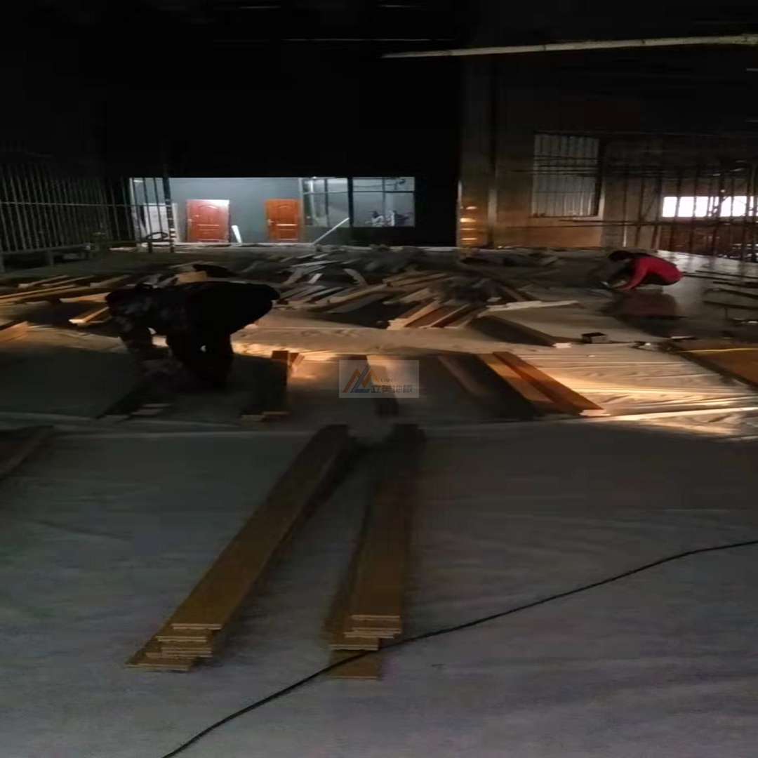 运动木地板安装：七分工艺三分材料